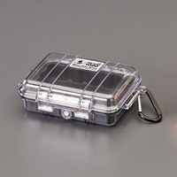EA657-2A 135x90x43防水ケ-ス(黒クリア)