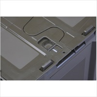 EA506AA-7D 75.9L折畳コンテナ OD色/蓋付_選択画像02