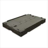 EA506AA-7D 75.9L折畳コンテナ OD色/蓋付_選択画像03