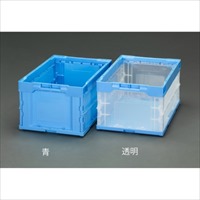 EA506AA-13A 51.9L折畳コンテナ 透明/青_選択画像03