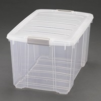 EA506L-4B 収納ボックス バックル付/クリア