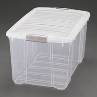 EA506L-6 収納ボックス バックル付/クリア