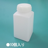 EA508AF-2B 0.25L角型 広口ポリ容器/10個