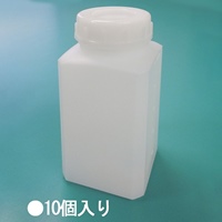 EA508AF-3B 0.50L角型 広口ポリ容器/10個