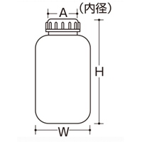 EA508AJ-13B 20L 広口ポリ容器/中蓋付_選択画像04