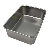 186x267x82mmパーツトレー(深型/SUS製/