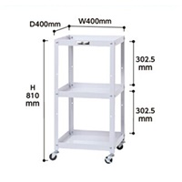 400x400x810mm/3段ツールワゴン_選択画像04