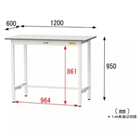EA956TB-5 1200x600x950ワークテーブル_選択画像04