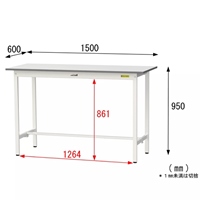 EA956TB-8 1500x600x950ワークテーブル_選択画像04