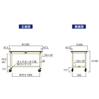 EA956TS-25 1200/160kg ワークテーブル_選択画像04