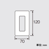 EA940CD-523 [1連用]コンセントPlateメタル_選択画像03