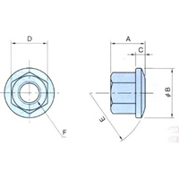 EA948DT-22 M8球面型フランジナット_選択画像03