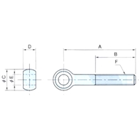 EA948DV-2 M6x50mm焼入ヒンジボルト_選択画像03