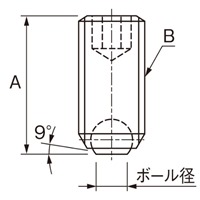 EA948DJ-18 M8x30mm半球ボールスクリュー_選択画像04