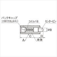 EA948DA-64 M6重荷重スプリングプランジャ-_選択画像02