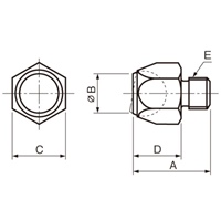 EA948DM-2 M8x9mmボールエンドボルト_選択画像02
