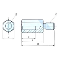 EA948DR-3 M8x40mm焼入タイロットボルト_選択画像02