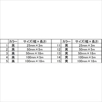 EA944DL-3 50x18m滑リ止テープ屋外凸凹面黒_選択画像02