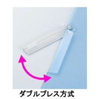 EA762CB-75 316x227CLIP式ファイルブラック_選択画像03