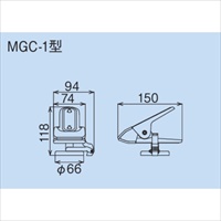 EA762FG-401 120mmマグネット付クリップ_選択画像03