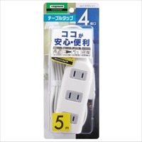 AC125V/15Ax5ｍタップ(4口/白)_選択画像02