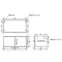 EA954DK-1 900x500x400mm両開キ書庫_選択画像04