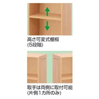 EA954HC-84 415x260x640ワゴンキャスター付_選択画像02