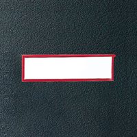 EA956VA-61 ネ-ムプレートMAGNET付/赤/5枚