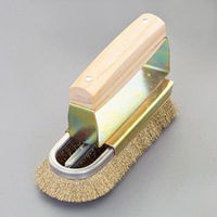 EA109K-4 130mm コテ型ブラシ(真鍮製)