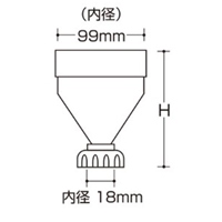 EA508AT-2 ジョウゴ(20Lポリタンク用)_選択画像04