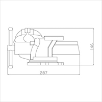 EA525BJ-1 102mm ベンチバイス(回転台付)_選択画像03