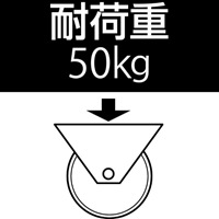 EA986GA-1 キャスタ固定/ソフトラバ-125mm_選択画像02