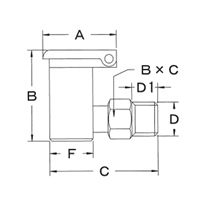 EA991CW-32 M6x 1.0mm Ｌ型オイルカップ_選択画像02