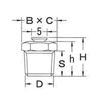 EA991CY-51 R 1/8x12.5mm レリーフニップル_選択画像03