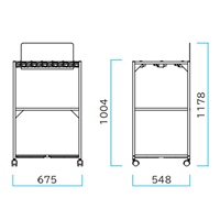 675x548x1178mm傘立て(ダイヤル錠付)_選択画像04