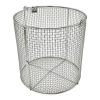 EA992CV-22 φ200x200mm 洗浄カゴ