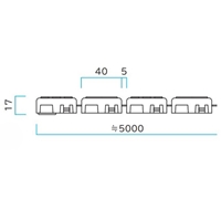 EA997RJ-101 600x5mスノコ(プラ製/ブルー)_選択画像04