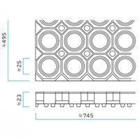 EA997RM-10 495x745x23連結式ゴムマット_選択画像04