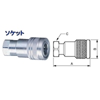 EA425DP-6 雌ネジソケット(油圧用/バルブ付_選択画像04