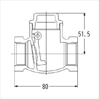 EA465A-6 3/4スイングチャッキバルブ_選択画像02