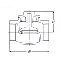 EA465AF-6 リフトチャッキバルブ(ダクタイ_選択画像02