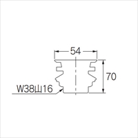 EA468CM-57 W38-16T/呼32排水金具(丸鉢金物_選択画像03