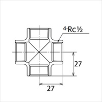 EA469AR-4A Rc1/2クロス継手_選択画像02