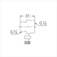 G1/2 inxG1/2 in立水栓用定流量弁(10L/分)_選択画像02