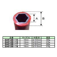 EA612B-17 17x200mm絶縁T型ソケットレンチ_選択画像04