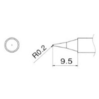 EA304AG-21 R0.2mm交換用コテ先