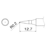 EA304AG-22 R0.2mm交換用コテ先