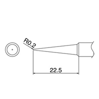 EA304HD-2 R0.2mmコテ先EA304HD-50B･-50C用