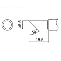 EA304HD-11 φ6.5mmコテ先(EA304HD-47用)
