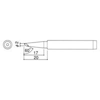 EA305E-2 2.0mmコテ先(EA305E-130･130S用)